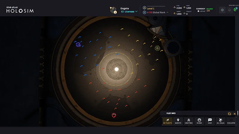 Star Atlas Holosim - Gameplay Screenshot