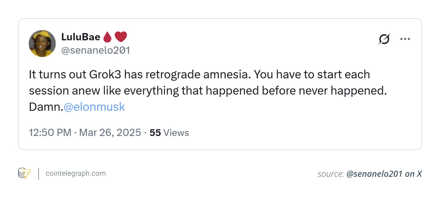 Social media analysis with Grok 3