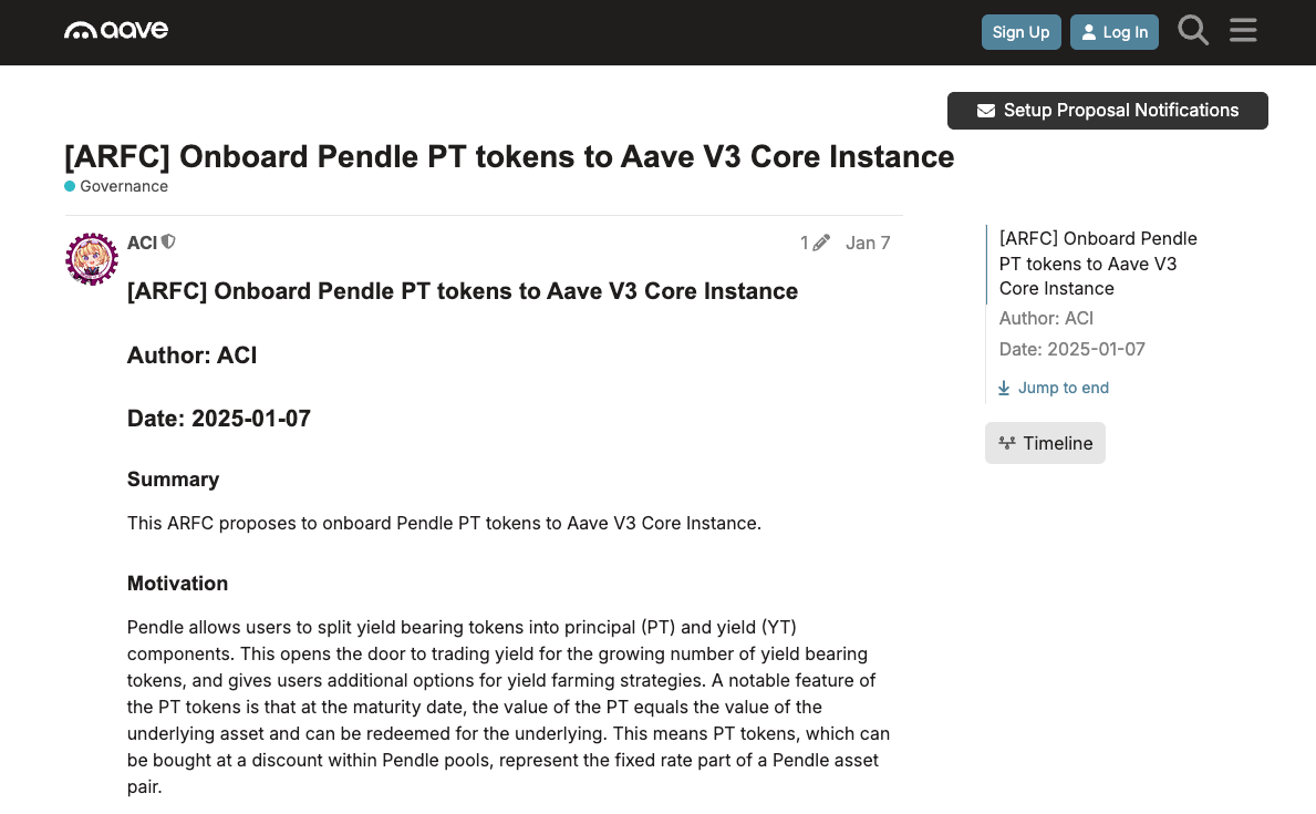 Key Integrations: Aave v3 & Pendle Finance