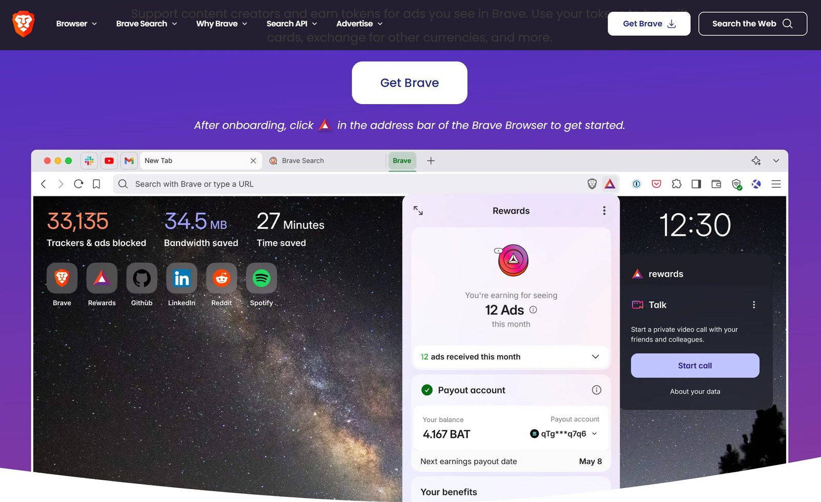 Use Brave browser