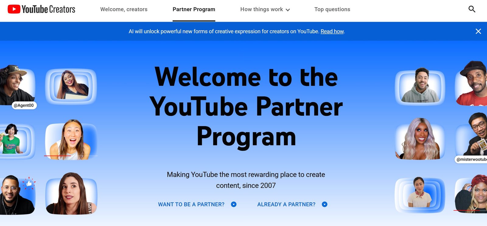 Create content on crypto platforms
