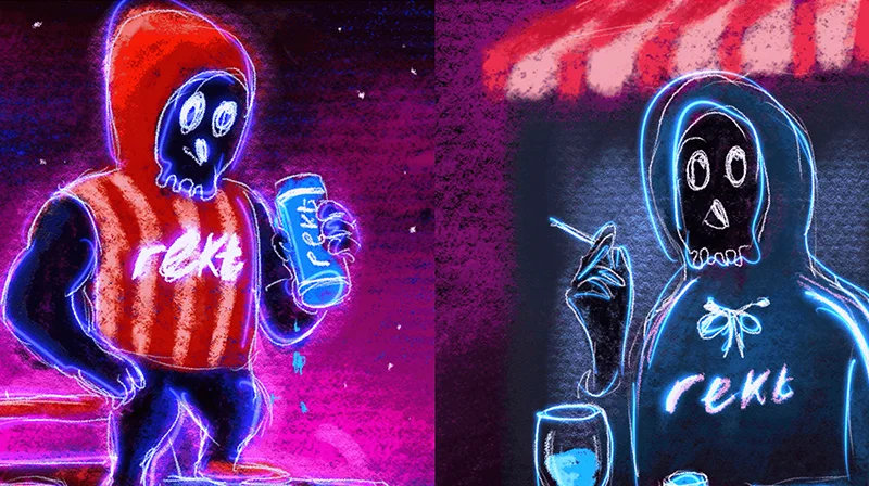Rekt Drinks OpenSea - Ship Rekt