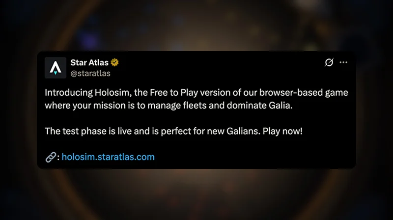 Star Atlas Holosim - SAGE Labs