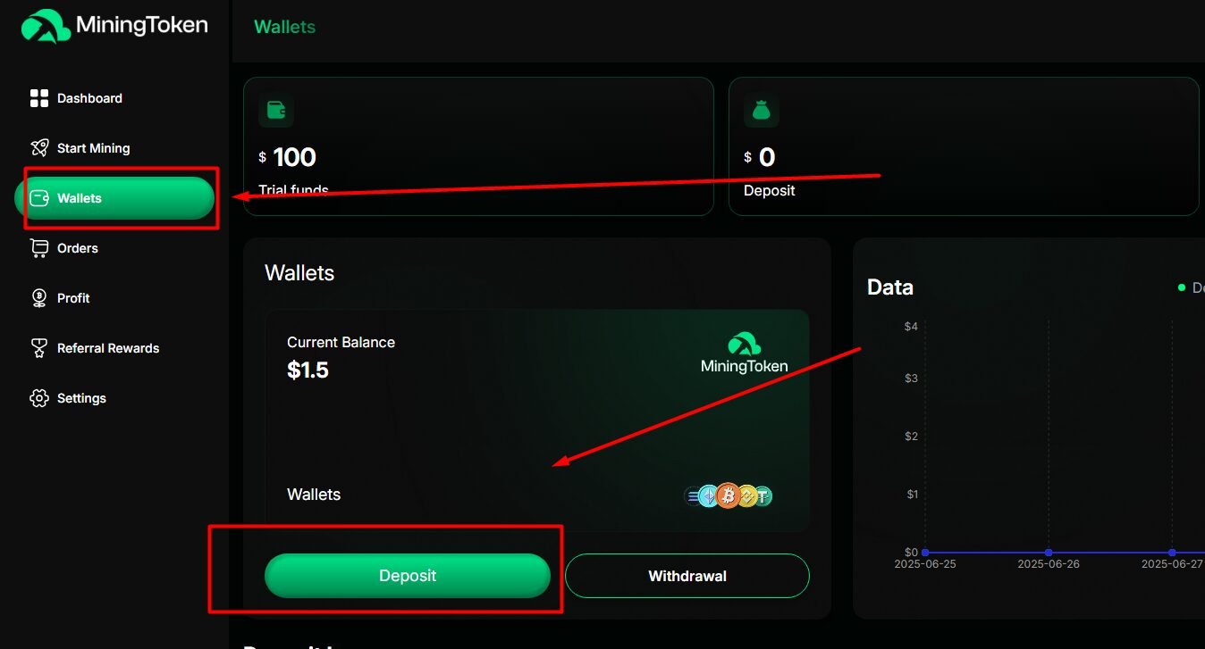 Make sure your account has enough balance. Use the wallet section in the dashboard to deposit funds.
