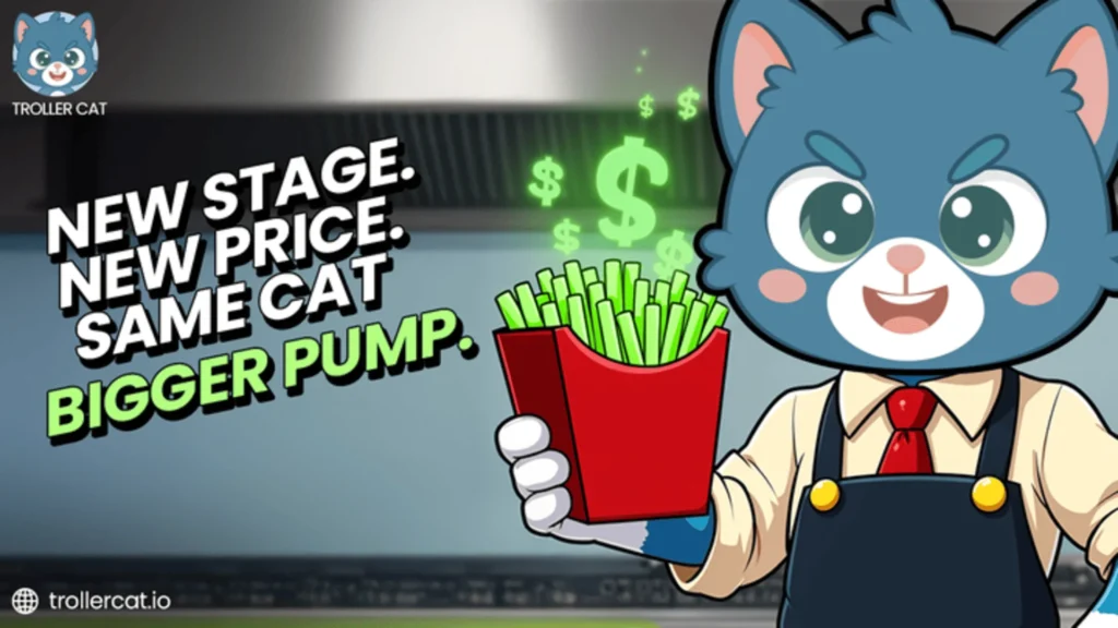 $10K in Troller Cat May Scratch Out $63K as Best Cryptos for Beginners, While Dogecoin and Pepe Pops 2 TCAT 2