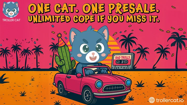 Shiba Inu and Baby Dogecoin Hold—But Troller Cat Locks 2024% Gains in Best Meme Coin to Buy Today 3 Troller Cat