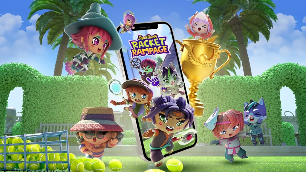 What is Super Champs - Racket Rampage