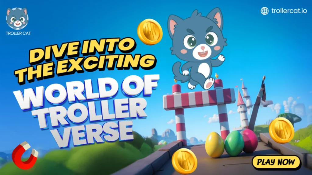 Game First, Moon Next: The Best Meme Coin Presale to Buy Now Launched Its Beta Game: Meme Coins Worth Watching 2 TCAT1