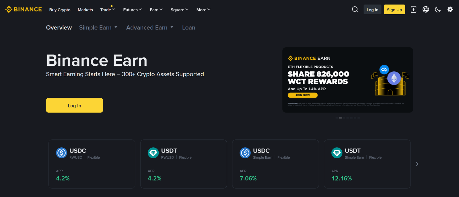 Binance Earn