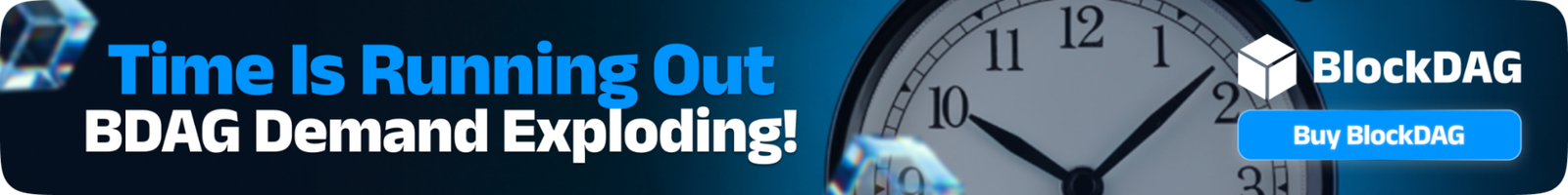 Time is Running Out BDAG Demand Exploding