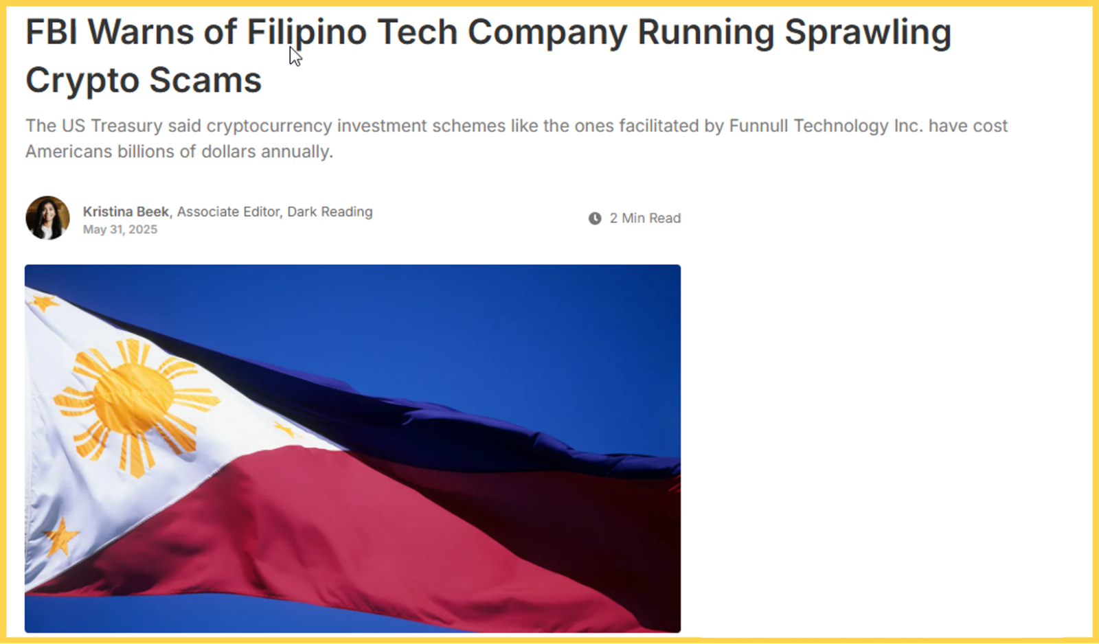 Philippines: Remittance Paradise, Scam Hell