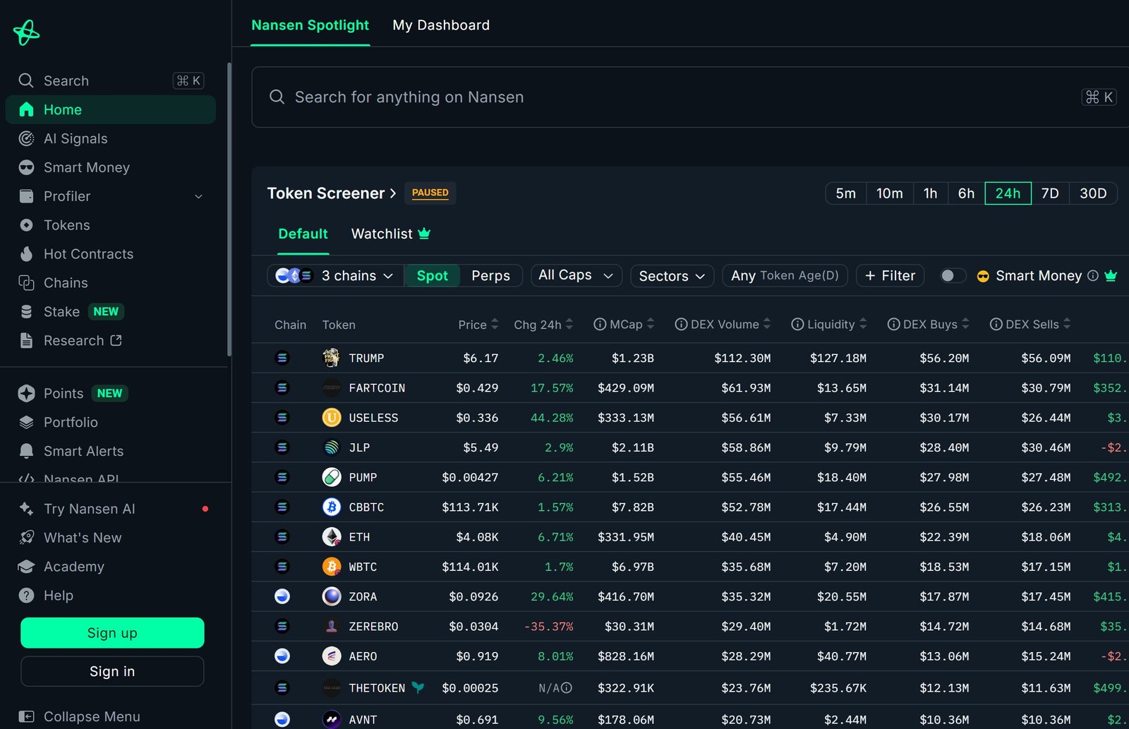 Explore the Nansen App