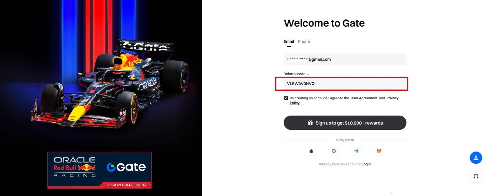 How to Create a Gate Account?