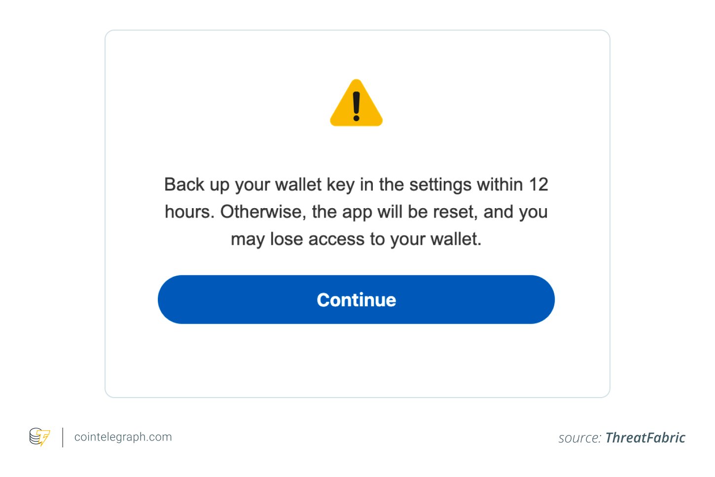 Crocodilus threatens users with a time limit, attempting to scare them into clicking