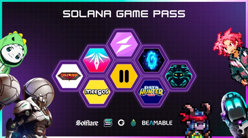 Solana Launches Game Pass, Offering Early Access and Game Rewards