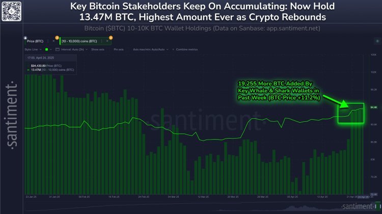 Bitcoin accumulation