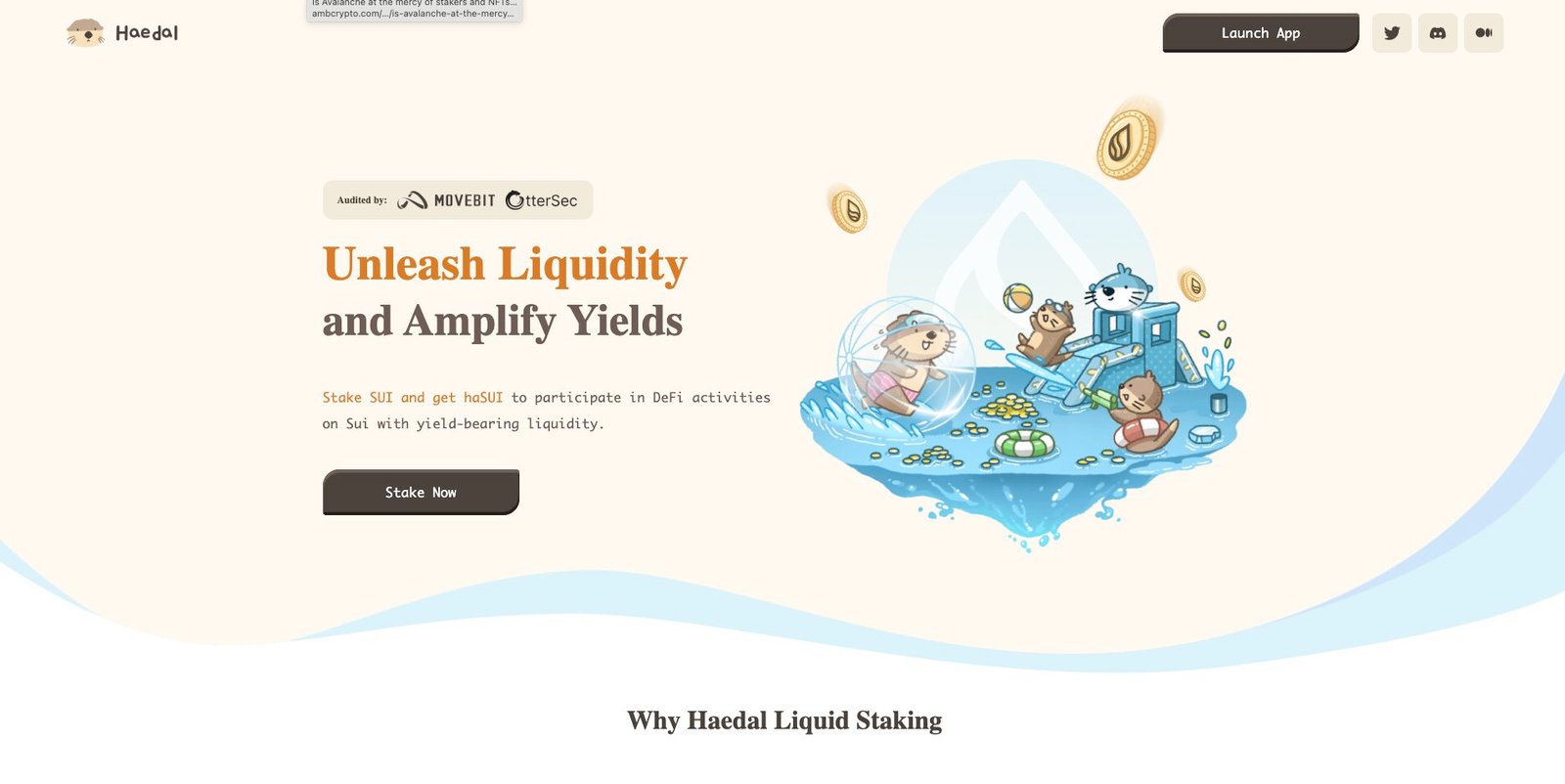 About Haedal Protocol ($HAEDAL)