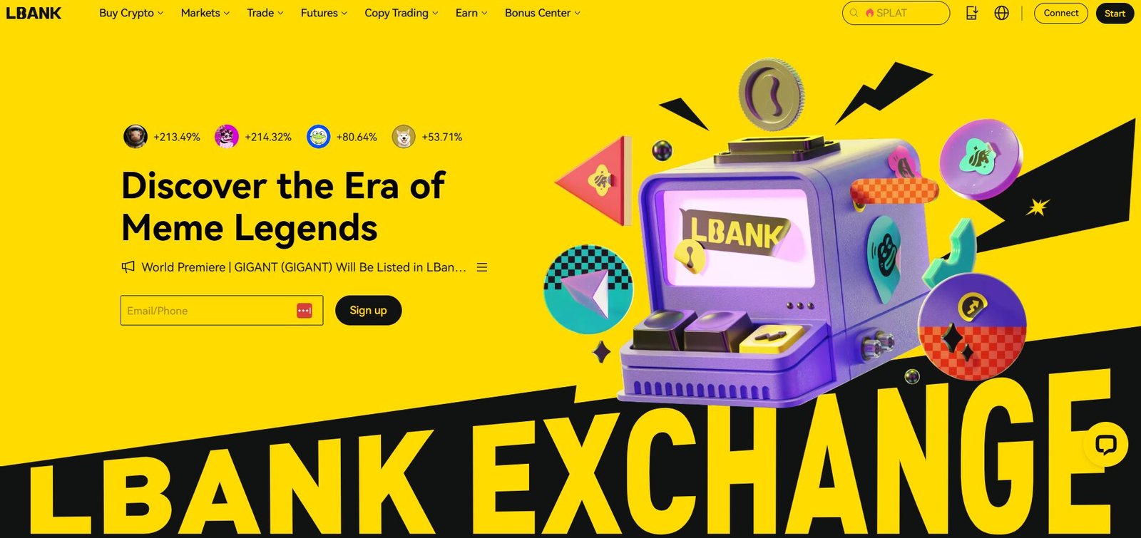 LBank crypto exchange