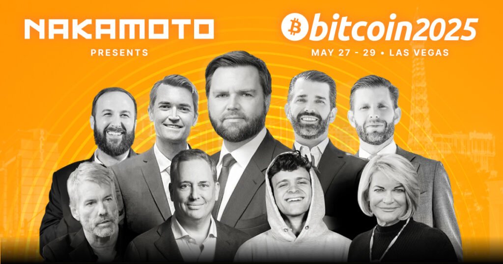 Nakamoto To Headline Bitcoin 2025 As Title Sponsor