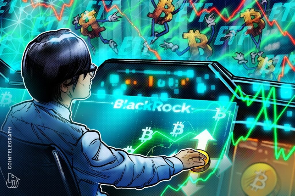 BlackRock Bitcoin ETF Now Holds Over 700,000 BTC.