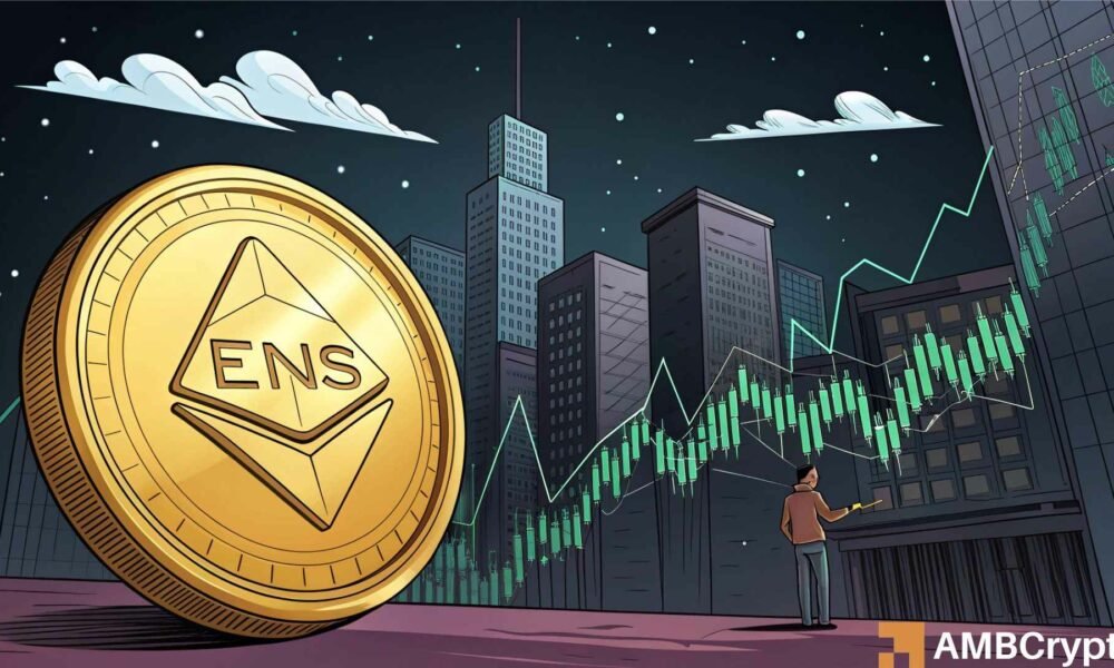 ENS traders cautious as shorts outpace longs: Is a downside ahead?