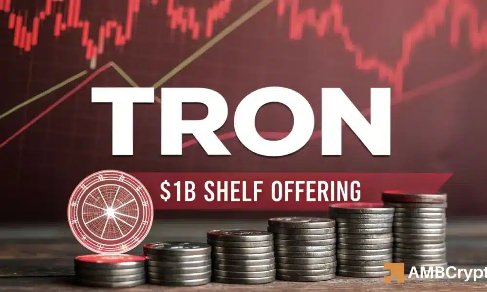 Tron Inc. files for $1B shelf offering: Will TRX see another bullish run?