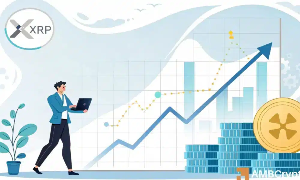 XRP Open Interest hits $3.9B, then drops fast: What happens if $3.2 breaks?