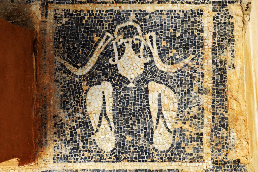 Ancient Roman Villa in Sicily Reveals Mosaic of Flip-Flops