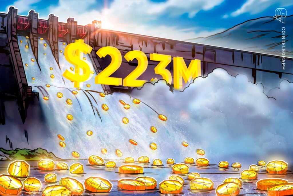 Crypto Funds see $223M outflows as FOMC Meeting ends 15-week streak